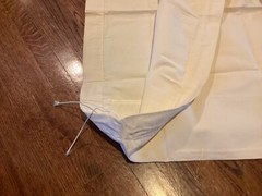 1 baxter healthcare soiled linen hamper liner OR2435 S52B75000 canvas bag