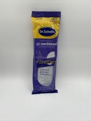 Dr Scholl’s Go Sockless! Cushioning Insoles for Women Men Unisex, 3 Pairs, BNIP