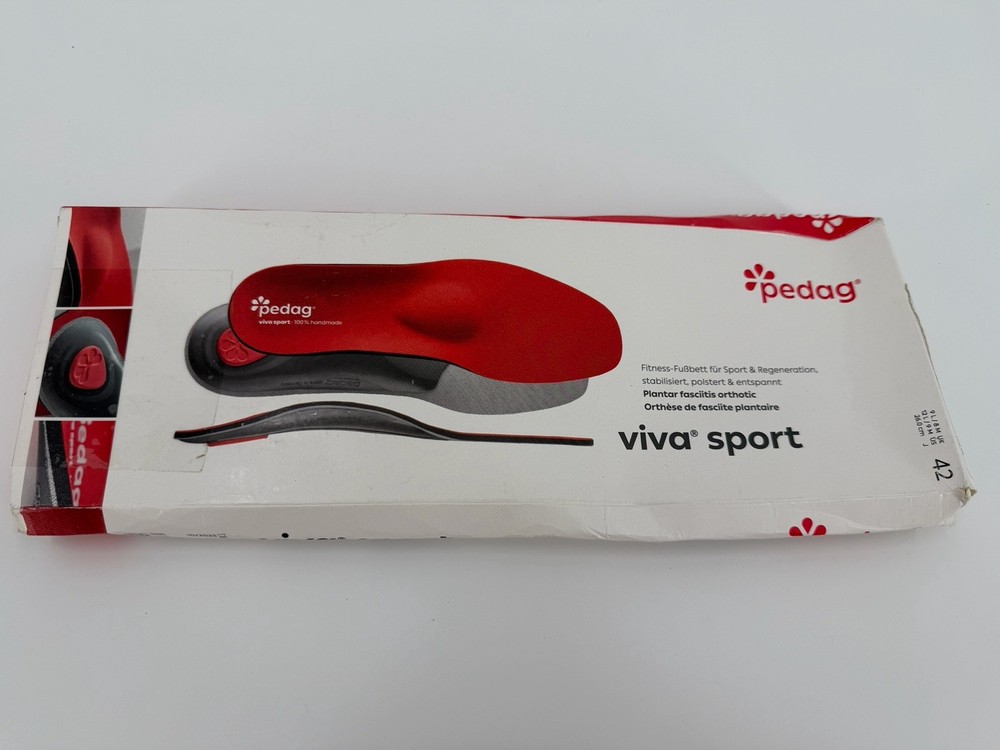 Pedag Viva Sport | Orthotic Inserts | Women US 9/ Men 6/ EU 39, damaged box