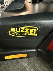 Golden Buzzaround XL 3-Wheel Mobility Scooter 18mi 375lb Storage Red/Black