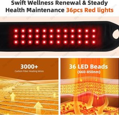 Cordless Wrist Massager for Carpal Tunnel Relief, Hand Massager with Heat
