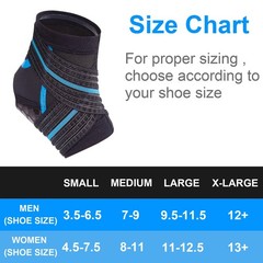 AquaFlex Pro Ankle Brace, Compression Ankle Sleeve for Swimming, Aquatic, Sai…