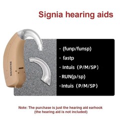 2X Replacement Ear Hook: Signia Run/Fun/Fast/Prompt Hearing Device Ship FAST USA