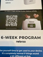 Nebroo Pron3.0 MD OTC In Ear Rechargable Hearing Aids In Box w/ Accessories
