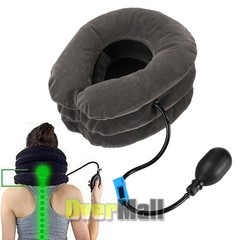 USA Cervical Neck Traction Device Inflatable & Adjustable Neck Stretcher Pillow