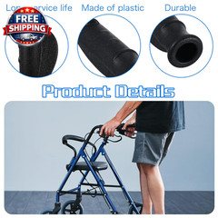 1 Pair Walker Grips for Handles Wheelchair Handle Grips Universal Rollator Cover
