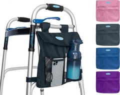 Durable Water-Resistant 5-Pocket Walker Side Pouch – Effortless Installation