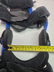Ossur Blue Össur CTi Custom Knee brace Medium Rigid frame with black straps