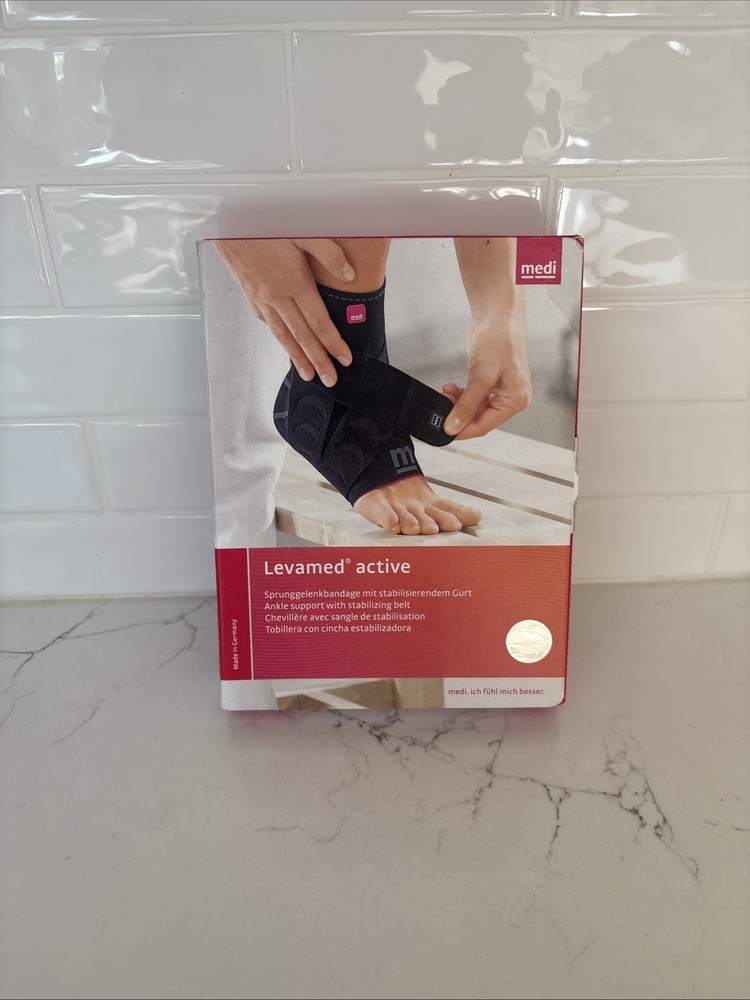 Medi Levamed Active Black Left Size 3(Small) Ankle Support