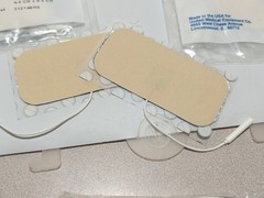 United Pre-Wired TENS Electrode 1.75” X 3.75” Pads (16 Total) Repositionable USA