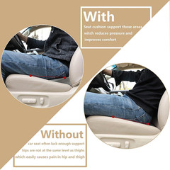 Car Seat Cushion – Memory Foam Car Seat Pad – Sciatica & Lower Back
