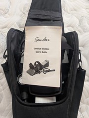 Saunder Cervical Traction Home Trac Neck Device With Deluxe Carrying Bag & Pump