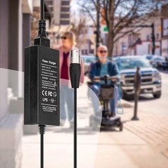 24V 2A Electronic Charger for Go-Go Elite Traveller, Pride Mobility, Jazzy