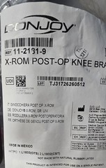 Donjoy X-ROM Post-op Knee Brace 11-2181-9 DJO Brand New!