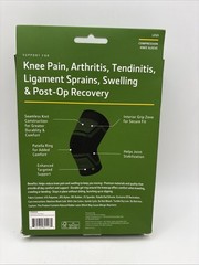John Deere Leg Compression Knee Sleeve L/XL Black/Green LP88908