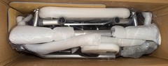 Sliding Tub Transfer Bench with 360° Swivel Seat, 350 Lb Capacity Shower Transfe