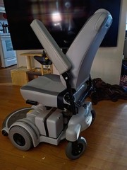 Hoveround MPV5 Electric Powerchair 4-Wheel Gray Foldable Armrest Indoor