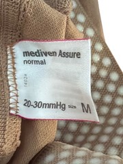 Mediven Assure Compression Stockings Thigh High 20-30mmHg Normal Beige Sz M NWOT