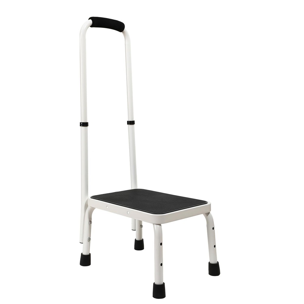 Step Stool with Handle for Ederly Sturdy and Lightweight Anti-Skid Platform Easy