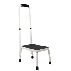 Step Stool with Handle for Ederly Sturdy and Lightweight Anti-Skid Platform Easy