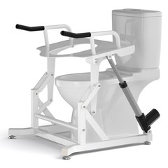 Electric Toilet Lift Seat – Powered Toilet Seat Risers with Handles for Seniors