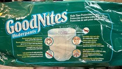 Vintage 2000-2002 GoodNites Underpants Pull-Ups L 65-85lb MEGA 23 Count