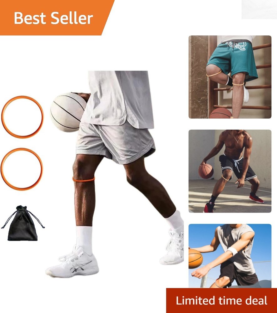 Non-Slip Patellar Knee Strap – Silicone Support for Active Lifestyles