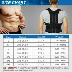 Corset Correct Posture of the Back and Reduce Lumbar Pain Shoulder Brace Support