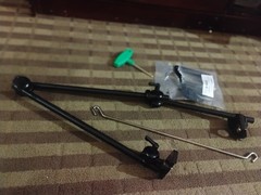 Quickie Iris Tilt-In-Space Youth Manual Wheelchair + Tobii Dynavox CnctIT Mount
