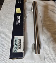 Missing Hardware, Kohler Rubicon 16 in Grab Bar Vibrant Brushed Nickel