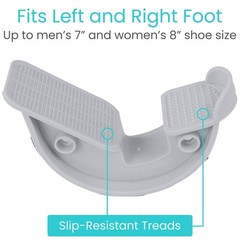 Vive Foot Rocker – Calf Stretcher for Achilles Tendinitis, Heel, Small, Gray