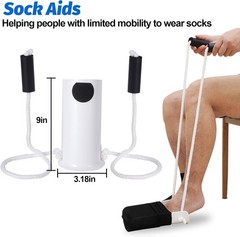 6-in-1 Hip Recovery Aid Kit for Seniors, Reacher, Sock Aid, Shoe Horn, Lifter