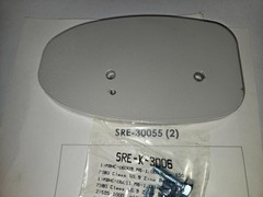 Bruno Stairlift SRE-3000 3050 End Plate SRE-30055 Warm Grey Set of 2 w/Bolts NEW