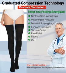 Anti-embolism Stockings for Postoperative Compression Socks Medical Stockings