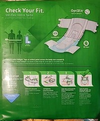 Medline FitRight Ultra Large Disposable Briefs 20 Count Large 44-56 in