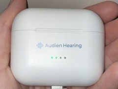 Audien ATOM PRO 2 Wireless Rechargeable OTC Hearing Aid. Used But Good Condition