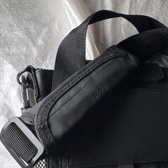 Inogen Black Mobility Equipment Bag Nylon Plastic Adjustable Strap