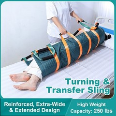 irtme Positioning Transfer Bed Pad, Reusable Sheet Patient Transfer Board