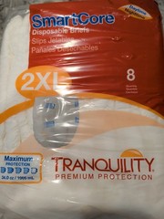 Tranquility SmartCore Brief, Adult diapers LARGE, 2XL, XXL, Breathable