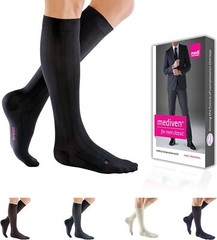 Mediven Classic Style Mens Ribbed Regular Standard Calf 15-20 Socks Size & Color