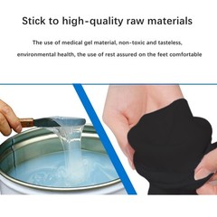 Prosthetic Limb Sock Stump Sock Portable Daily Use below Knee Gel Sleeve Soft