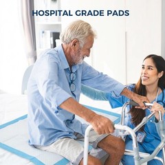 50 Pack Super Absorbent Disposable Underpads – XXL 30″ x 36″ Leakproof Bed Pa…