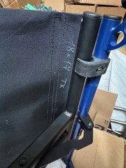 Tilite 2GX Wheelchair Frame Only 265 Lbs Weight Limit