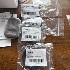 Unitron uTV3 + Uditect 3 Wireless TV Transmitter & Charging Dock Base
