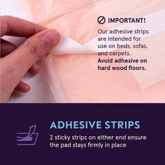 Heavy Absorbency Bed Pads, XXL Disposable 30 x 36 Premium 30″ X 36″, Peach