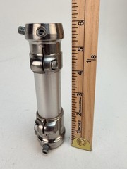 APC Titanium Pylon Pyramid Double Ended Clamp Adapter Prosthetic 6” 30mm