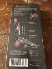 NIB Kompress Kinetic Leg Wrap New Large / Extra Large Copper Infused Compression