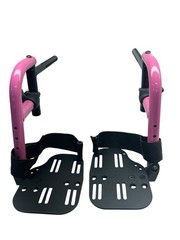 Pair Quickie Iris Manual Wheelchair Footrest Leg Rest Foot Rest Kid Pediatric