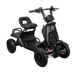 500W All Terrain 4 Wheel Mobility Scooter 48V 27Ah 50KM Range For Beach Lawn US