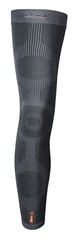 Leg Sleeve Full Length Pain Relief Muscle Recovery Charcoal Small